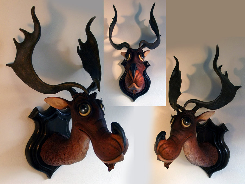 Illustration for article titled Dr. Seuss taxidermy is equal parts disturbing and charming